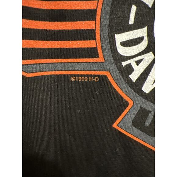 VTG Y2K Harley Davidson WARR’S London England T-Shirt Men's XXL Made in USA, NEW - Picture 6 of 8